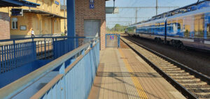 Nástupiště 2 / Kolej 1 na nádraží v Týništi nad Orlicí