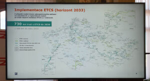 Mapa zavádění ETCS