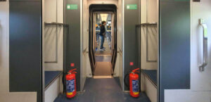 Přeprava kočárků a kola ve vlaku Talgo