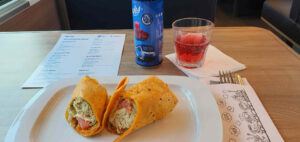 Bistro oddíl ve vlaku ComfortJet