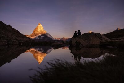 Užijte si ranní focení Matterhornu u jezera Riffelsee, z archivu Gornegratbahn
