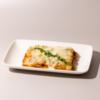 Zeleninové lasagne Donaufeld z letní nabídky rakouských jídelních vozů