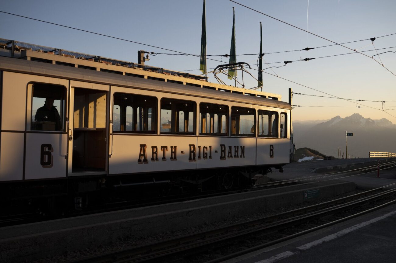 Vůz č. 6 z roku 1911 společnosti Rigi Bahnen, zdroj archiv Rigi Bahnen