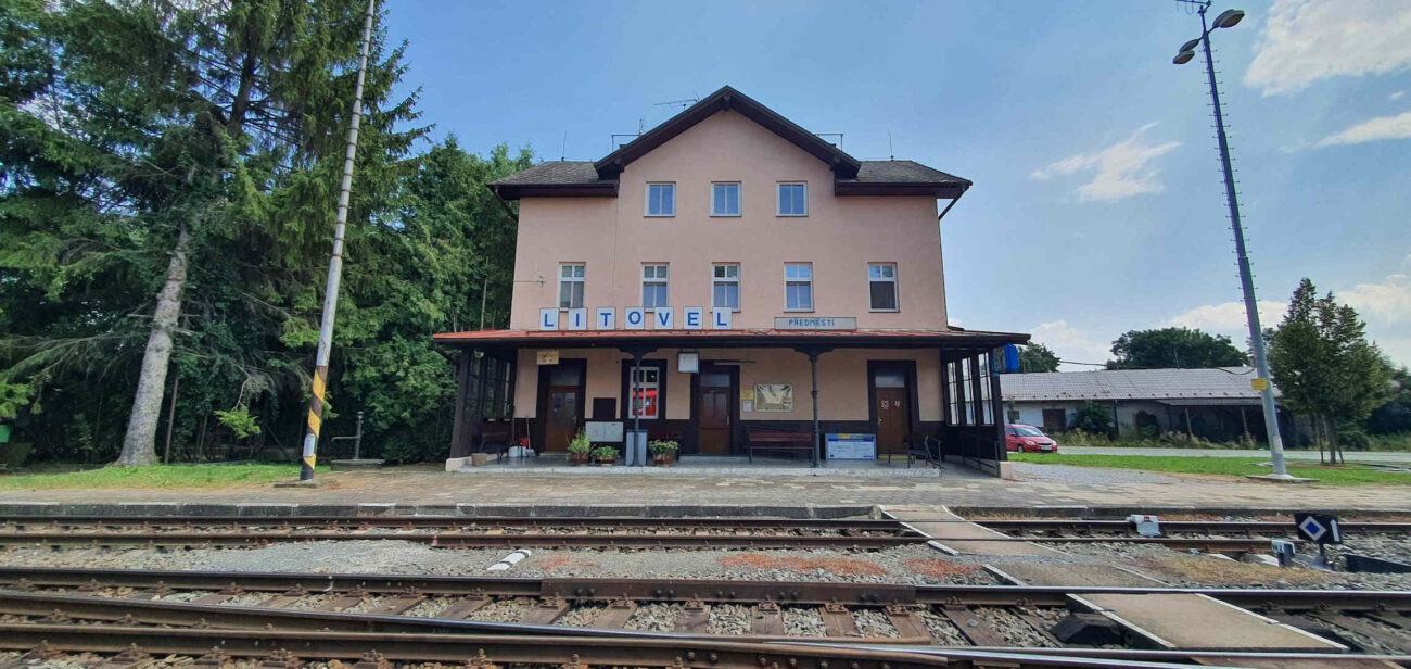 Vlakové nádraží Litovel předměstí