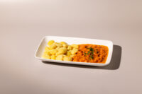 Gnocchi s krémovou dýní, zázvorem a piniovými oříšky z podzimní nabídky rakouských jídelních vozů